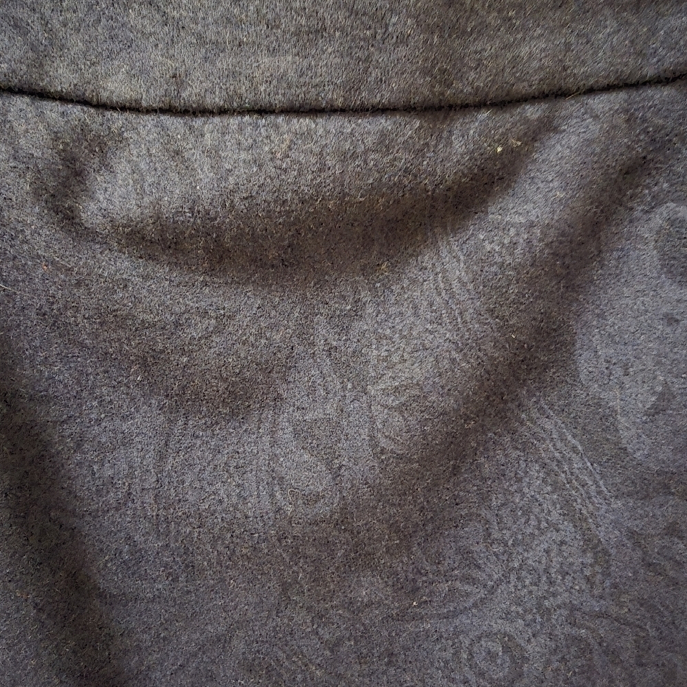 Chadwicks Dark Blue Paisley Pencil Skirt 16P - Picture 4 of 5